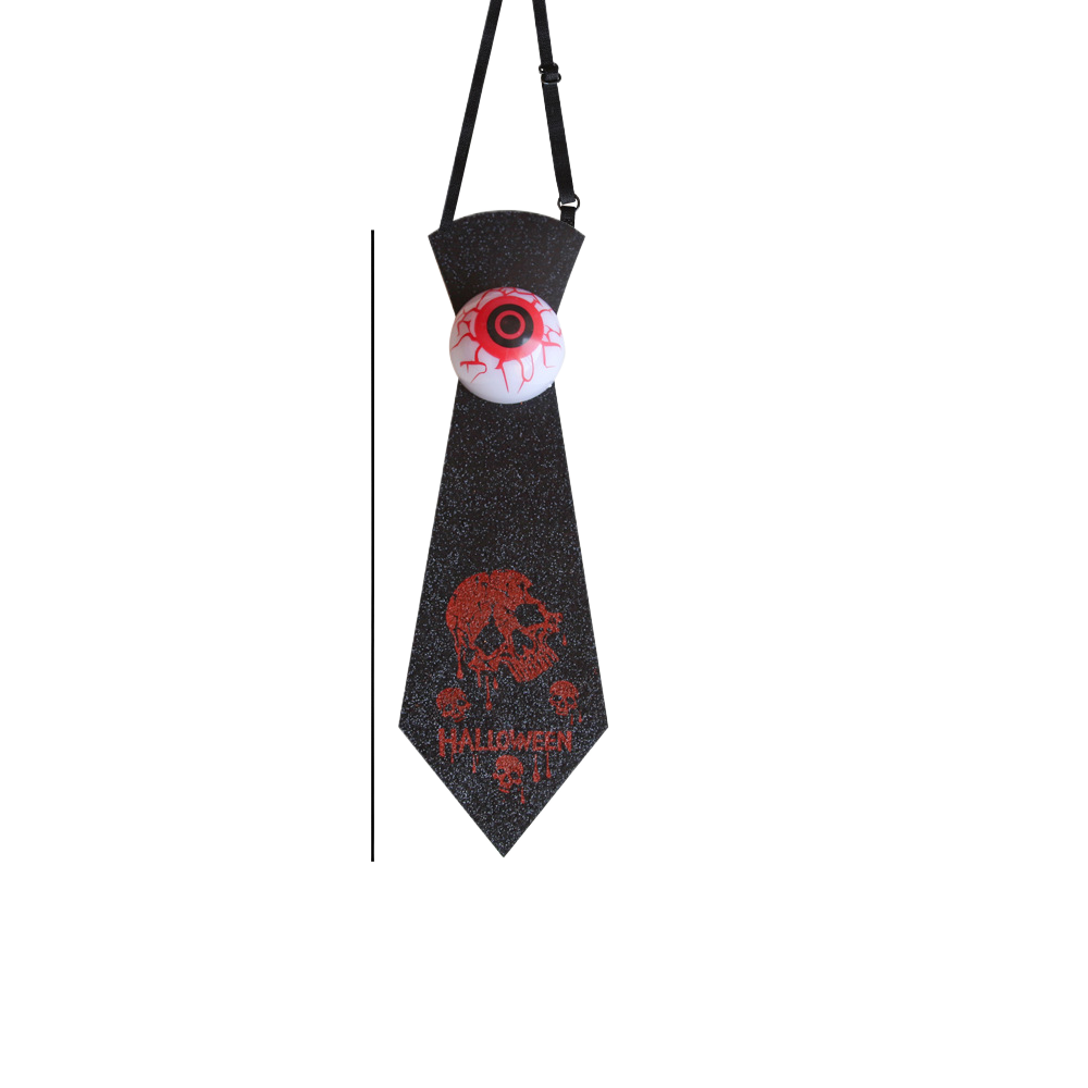 Halloween Glowing Eyeball Tie
