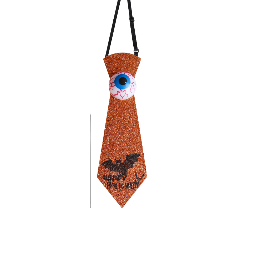 Halloween Glowing Eyeball Tie